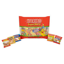 Продуктови Категории Бонбони HARIBO Супер парти чанта 1120 гр.